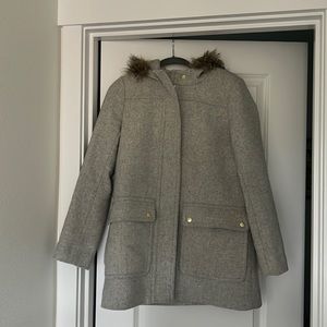 J. Crew wool blend coat